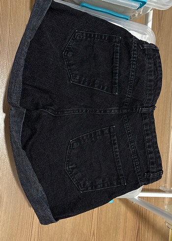Diğer Siyah Denim Şort