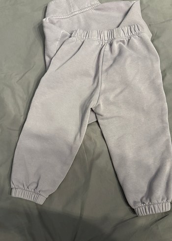 Gri Kız Eşofman Takımı, Yumuşak ve Rahat - Görsel 7