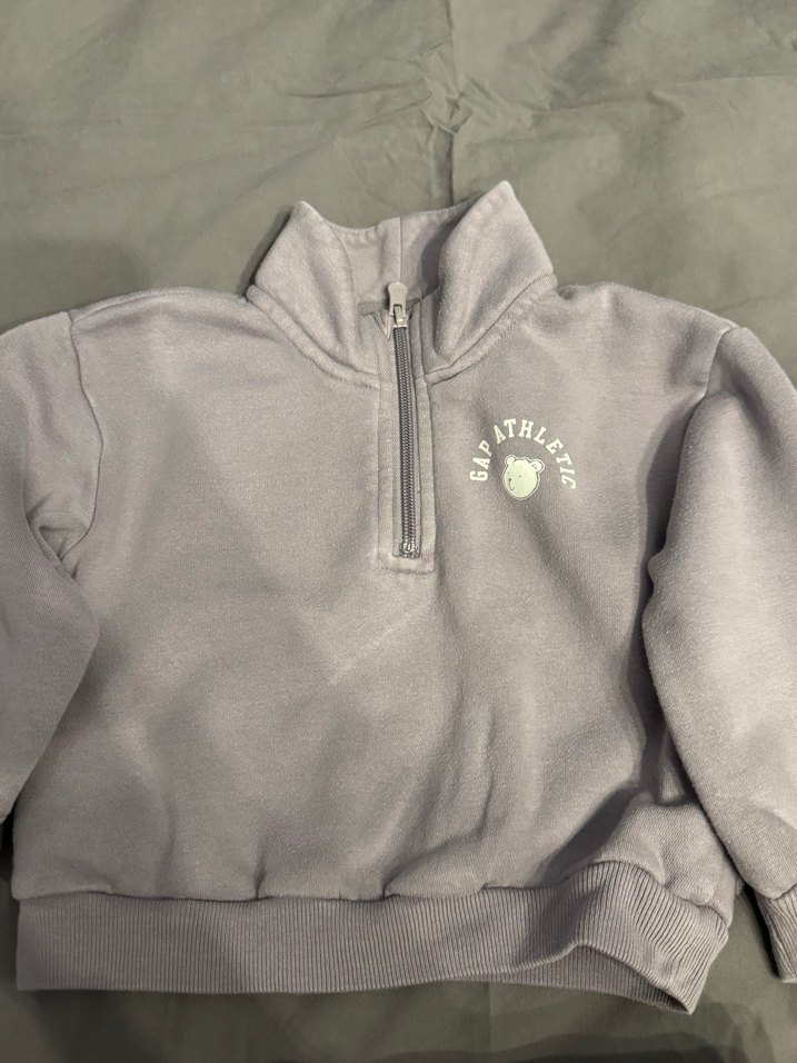 Gri Kız Eşofman Takımı, Yumuşak ve Rahat - Görsel 3