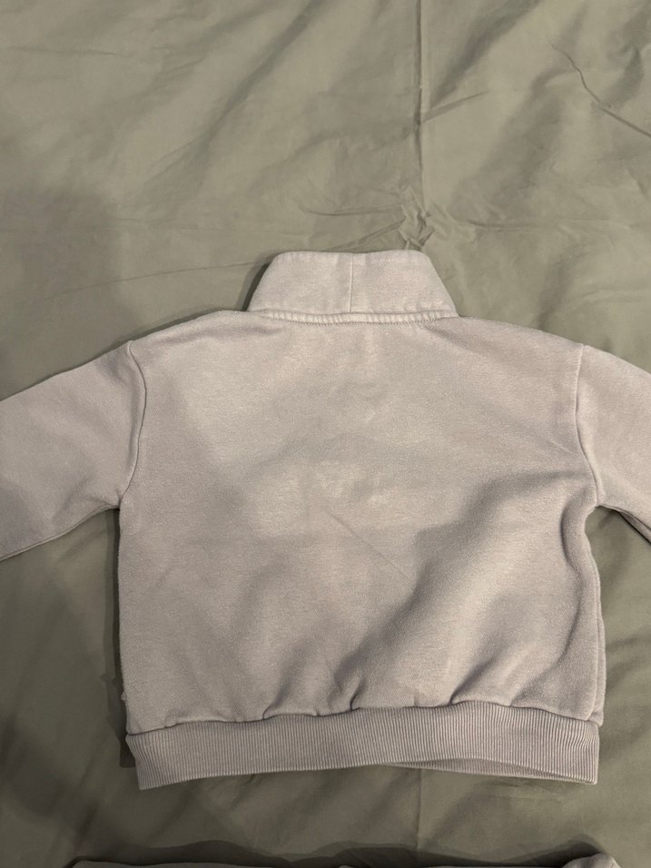 Gri Kız Eşofman Takımı, Yumuşak ve Rahat - Görsel 5