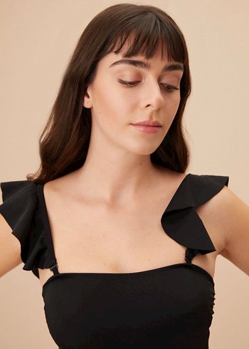 Suwen fırfırlı mayo - Görsel 3