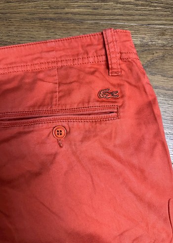 Lacoste turuncu Kemerli Erkek Şort - Görsel 6