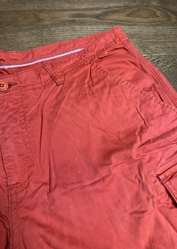 Lacoste turuncu Kemerli Erkek Şort - Görsel 2