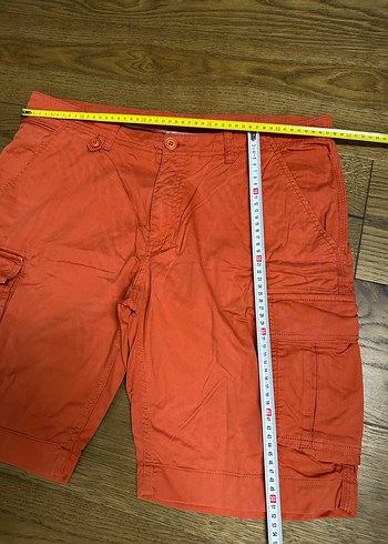 Lacoste turuncu Kemerli Erkek Şort - Görsel 4