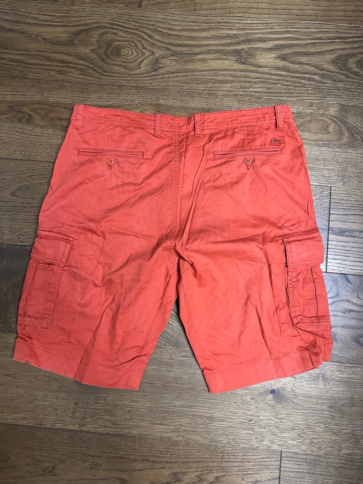 Lacoste turuncu Kemerli Erkek Şort - Görsel 5