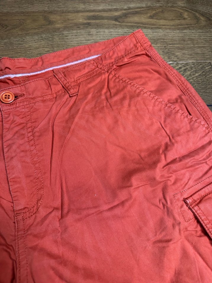 Lacoste turuncu Kemerli Erkek Şort - Görsel 2