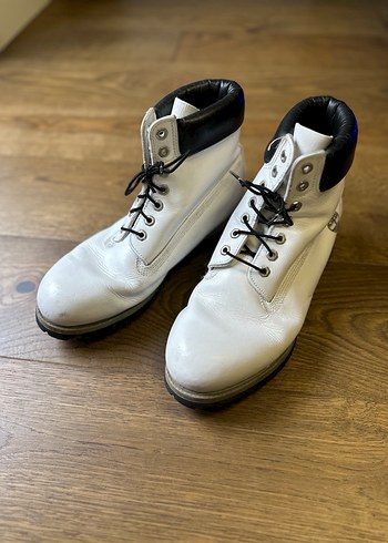 Timberland Beyaz Deri Erkek Bot - Görsel 2