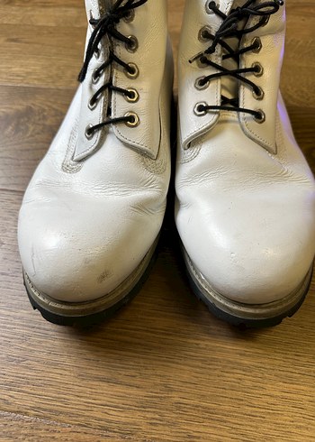 Timberland Beyaz Deri Erkek Bot - Görsel 4