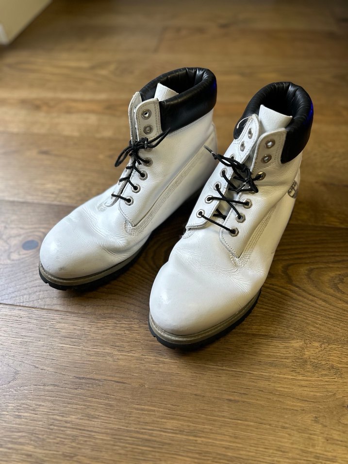 Timberland Beyaz Deri Erkek Bot - Görsel 2