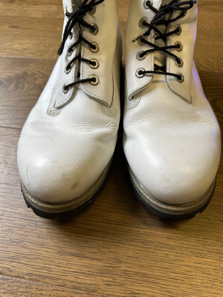 Timberland Beyaz Deri Erkek Bot - Görsel 4