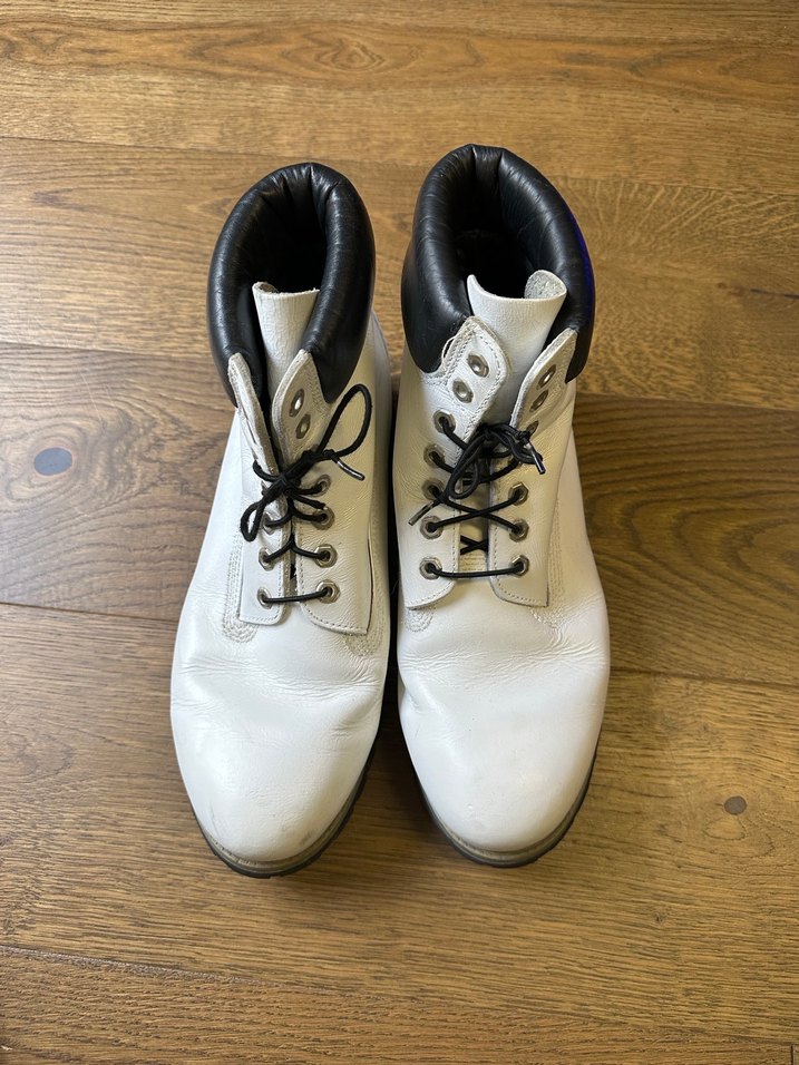 Timberland Beyaz Deri Erkek Bot - Görsel 5