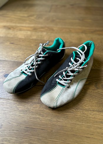 Lacoste Gri ve Yeşil Erkek Spor Ayakkabı - Görsel 2