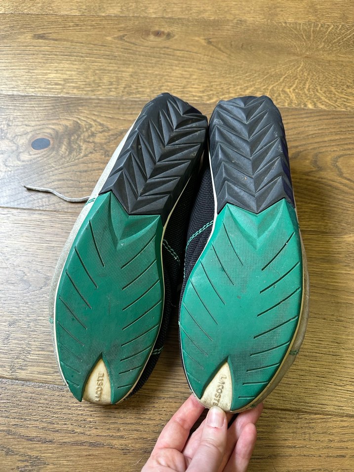 Lacoste Gri ve Yeşil Erkek Spor Ayakkabı - Görsel 5