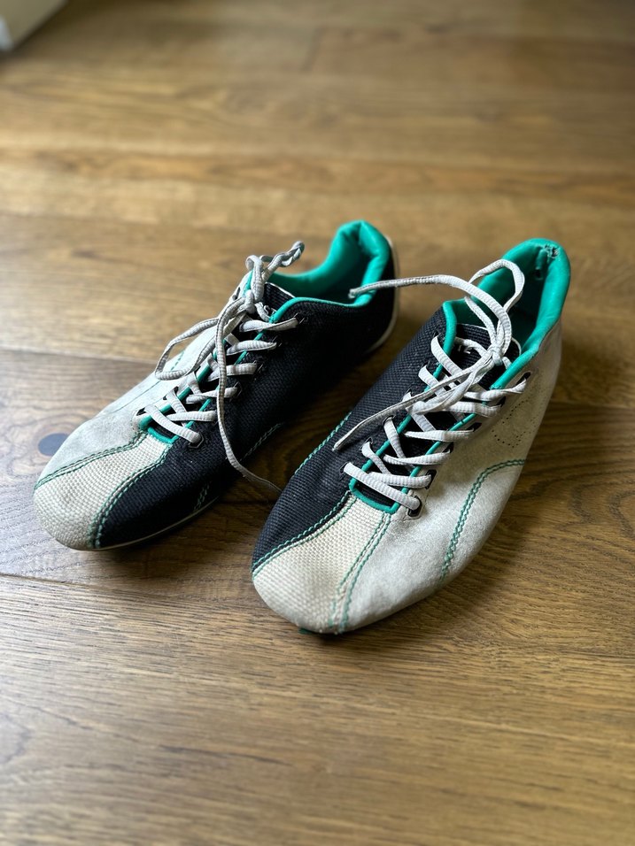 Lacoste Gri ve Yeşil Erkek Spor Ayakkabı - Görsel 2