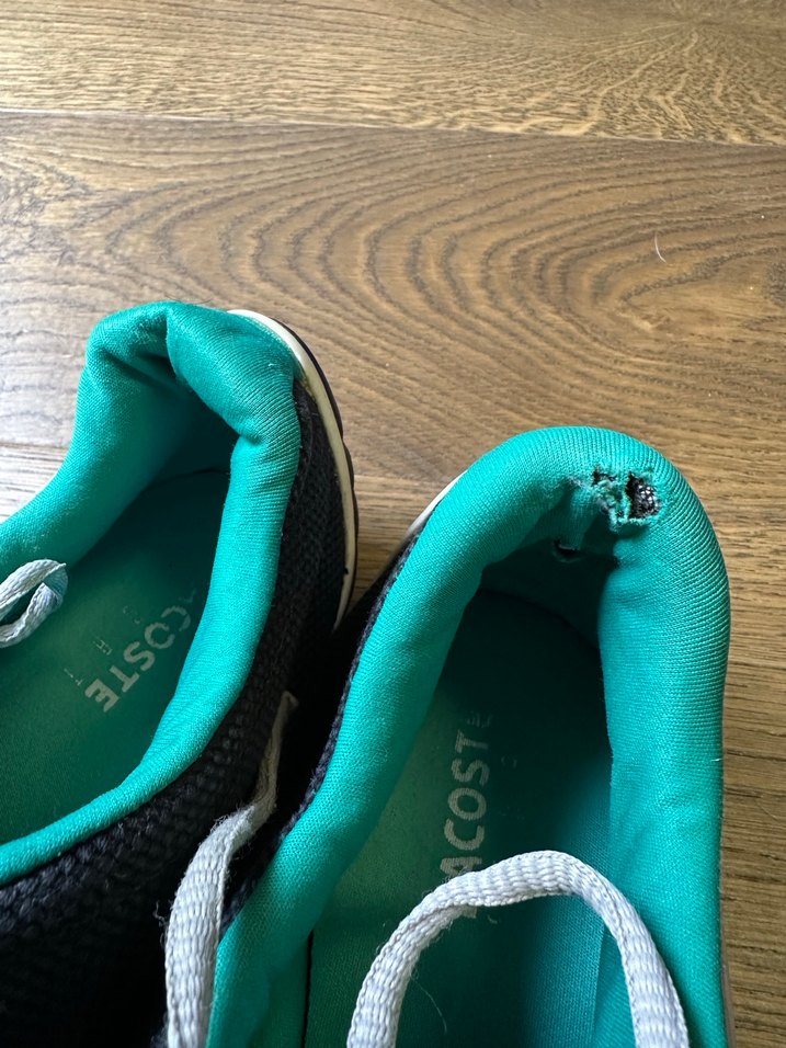 Lacoste Gri ve Yeşil Erkek Spor Ayakkabı - Görsel 4