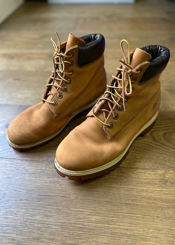 Timberland Hardal Deri Erkek Bot - Görsel 2