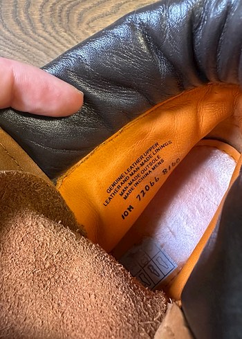 Timberland Hardal Deri Erkek Bot - Görsel 7