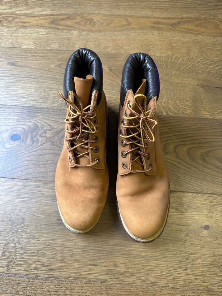 Timberland Hardal Deri Erkek Bot - Görsel 5