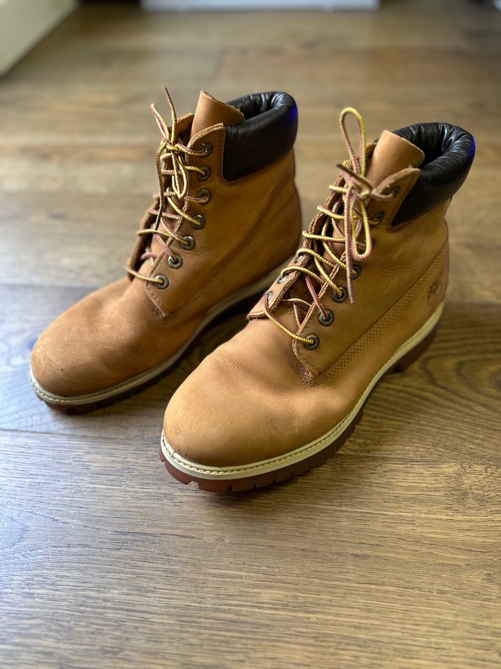 Timberland Hardal Deri Erkek Bot - Görsel 2