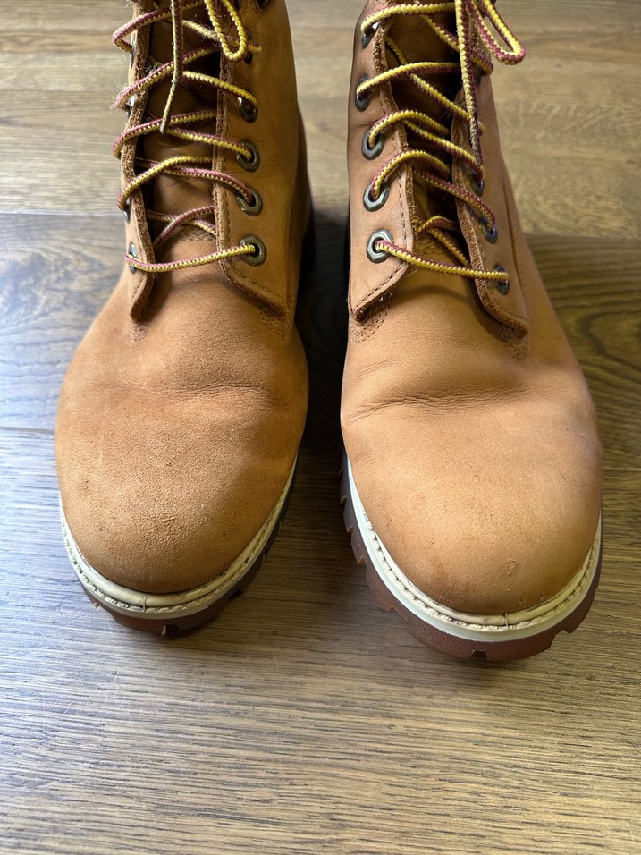 Timberland Hardal Deri Erkek Bot - Görsel 4