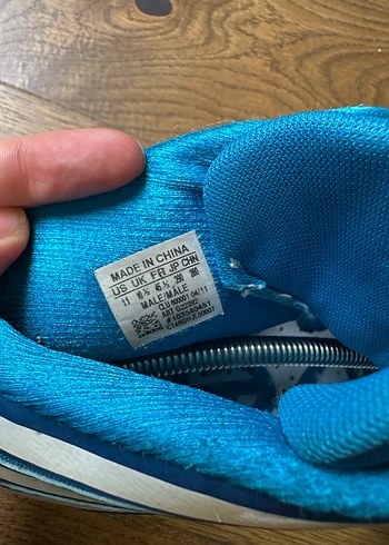 Mavi Adidas Adizero Basketbol Ayakkabısı - Görsel 8