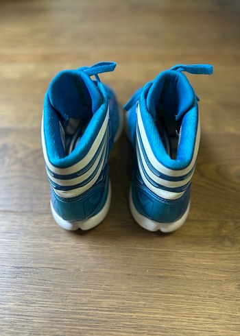 Mavi Adidas Adizero Basketbol Ayakkabısı - Görsel 3