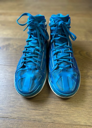 Mavi Adidas Adizero Basketbol Ayakkabısı - Görsel 4