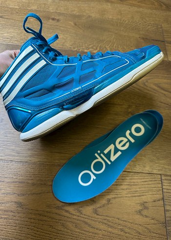 Mavi Adidas Adizero Basketbol Ayakkabısı - Görsel 7