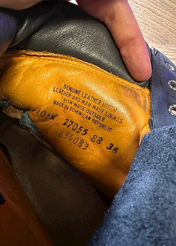 Timberland Lacivert Deri Erkek Bot - Görsel 9