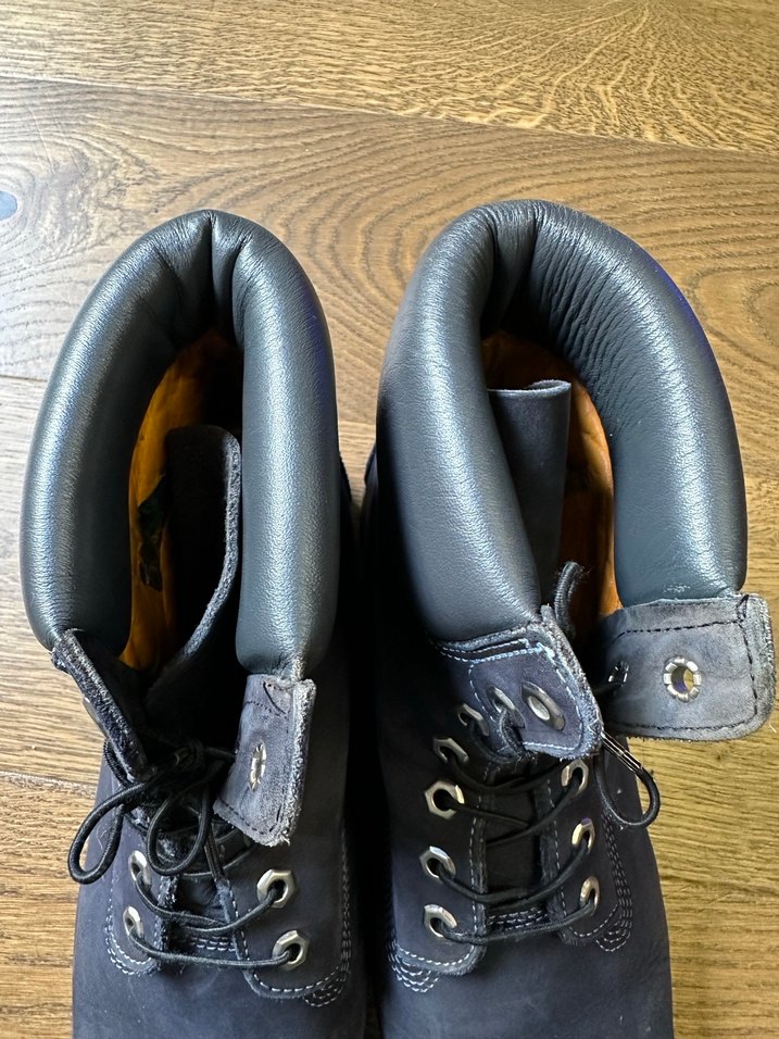 Timberland Lacivert Deri Erkek Bot - Görsel 5