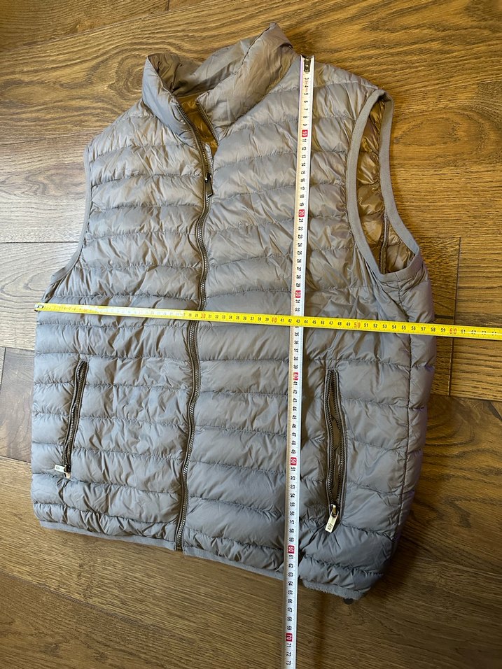 Gri Fermuarlı Erkek Yelek - Görsel 4