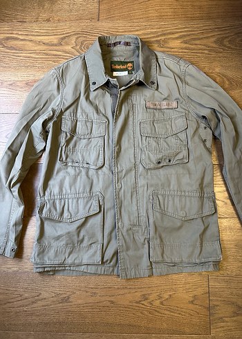 Düğmeli Haki Erkek Street Wear Ceket - Görsel 4