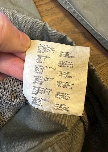 Düğmeli Haki Erkek Street Wear Ceket - Görsel 6