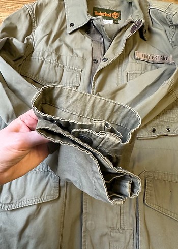 Düğmeli Haki Erkek Street Wear Ceket - Görsel 8