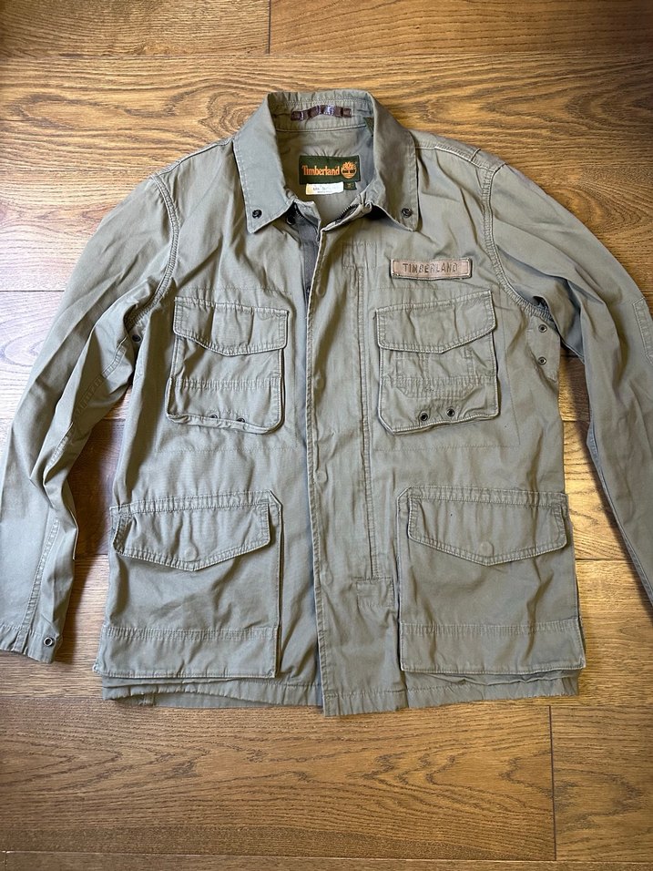 Düğmeli Haki Erkek Street Wear Ceket - Görsel 4