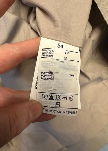 Bej Düğmeli Midi Erkek Trençkot - Görsel 8