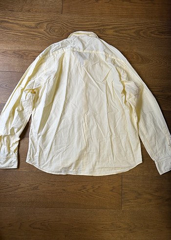 Sayı Keten Uzun Kollu Erkek Gömlek - Görsel 5