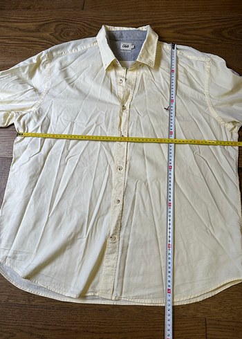 Sayı Keten Uzun Kollu Erkek Gömlek - Görsel 4