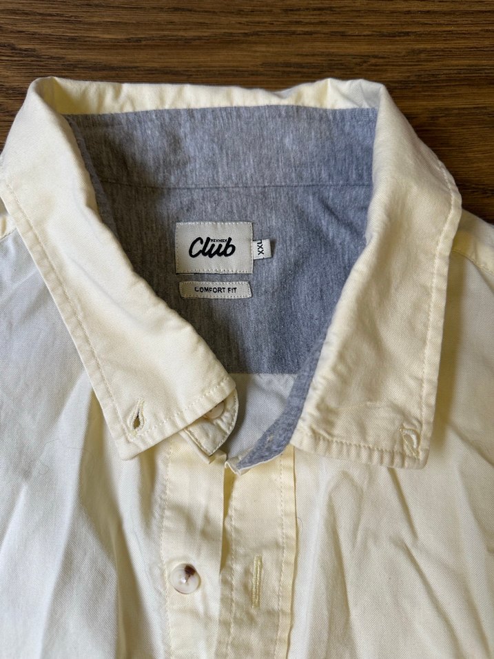 Sayı Keten Uzun Kollu Erkek Gömlek - Görsel 2