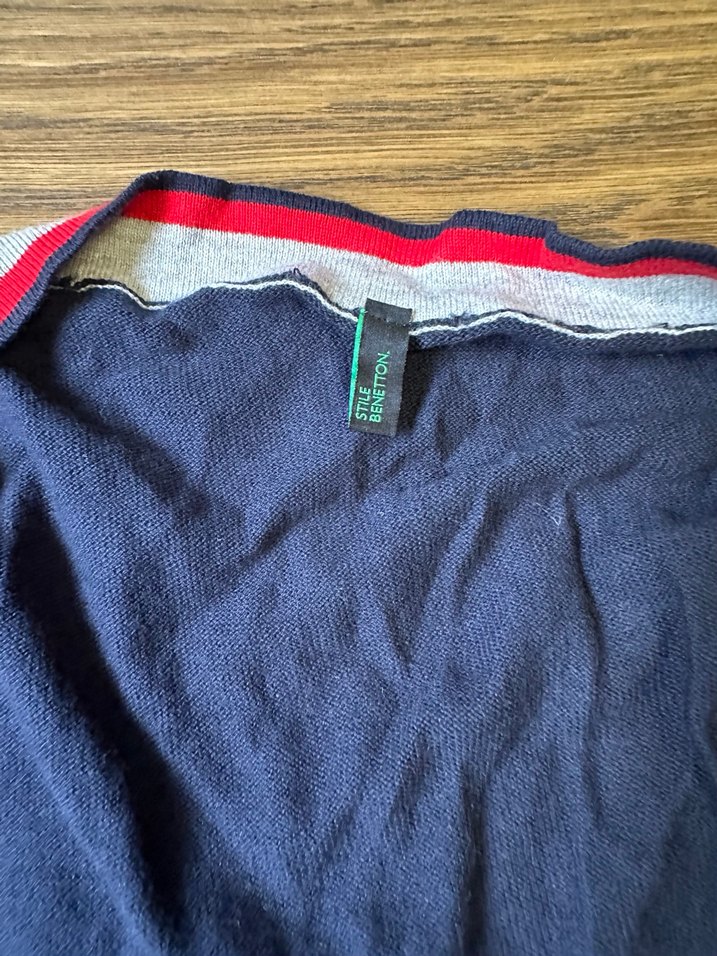 Düğmeli, Renkli Erkek Hırka - Görsel 2