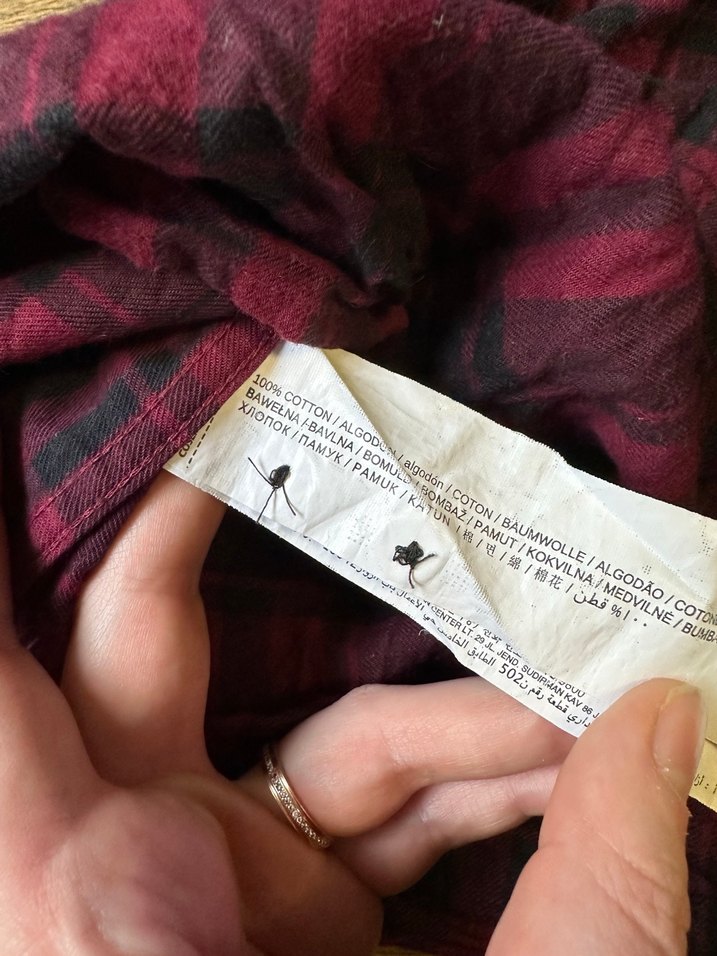 Bordo Uzun Kollu Düğmeli Erkek Gömlek - Görsel 3