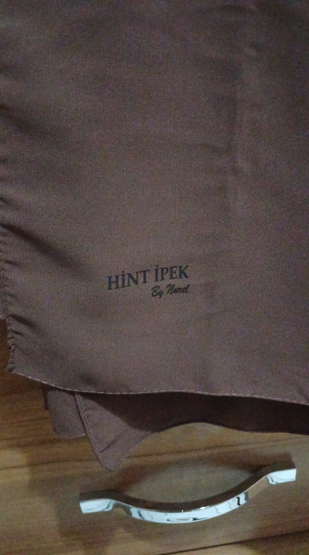 acı kahve medine ipeği  Kadın eşarp - HiNT iPEK - Görsel 2