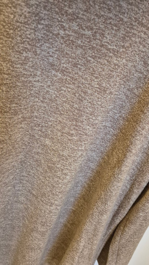 Bej Yüksek Yaka Kadın Triko Kazak MEVSİMLİK - Görsel 5