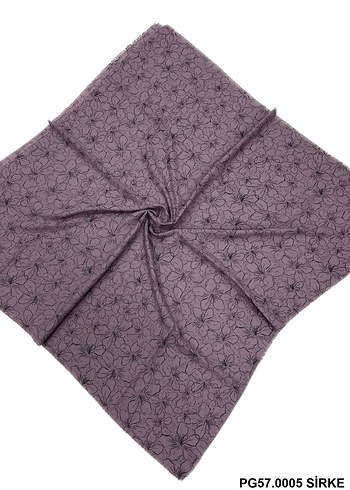 PAMUKLU LACİVERT VE DEĞİŞİK RENKLERDE KALİTELİ FULAR VE EŞARP - Görsel 6