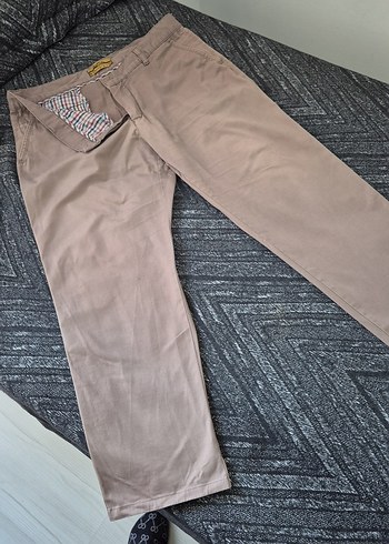 AÇIK KAHVE ERKEK  DENİM PANTOLON REGULAR BEDEN. TOK KUMAŞI VAR. - Görsel 5