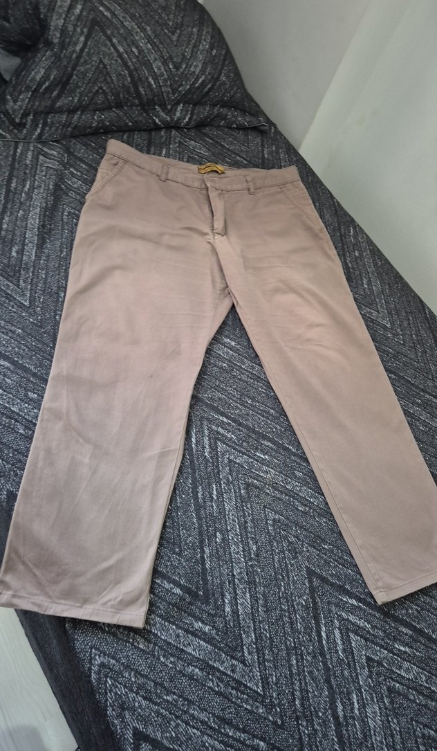 AÇIK KAHVE ERKEK  DENİM PANTOLON REGULAR BEDEN. TOK KUMAŞI VAR. - Görsel 4