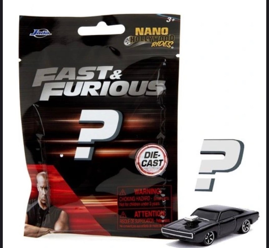 Hızlı ve Öfkeli Süpriz Minyatür Araba - Görsel 3