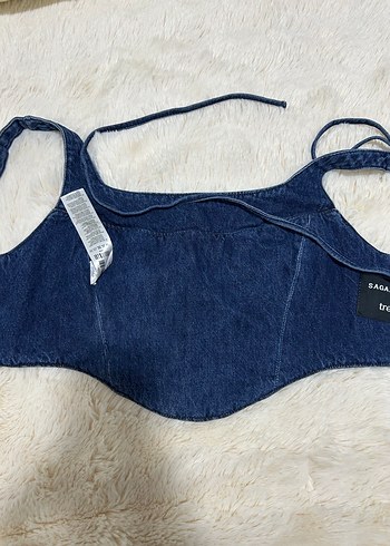 Trendyol Sagaza Denim Büstiyer - Görsel 3