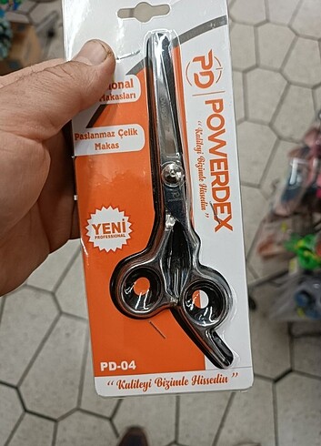 Paslanmaz çelik makas, SIFIR ambalajında 