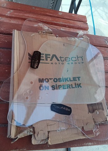 Bej Motosiklet Ön Siperlik